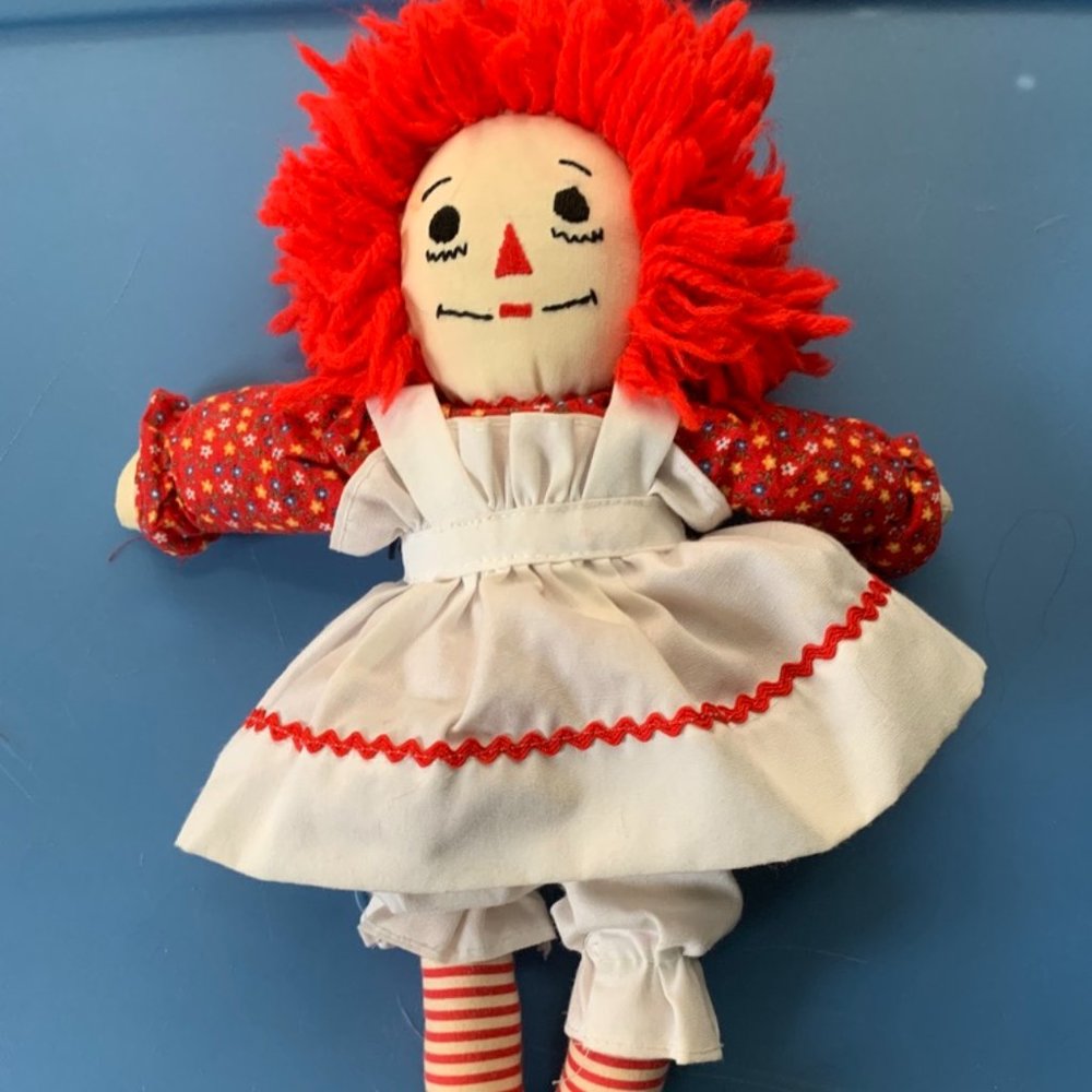 Handmade 12 inch Raggedy Ann